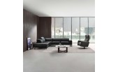 B983 Leather Sectional Sofa by Natuzzi Edition