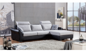 Multi-color fabric sectional -EA
