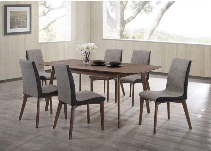 Las Vegas Mid Century Modern Design Dining Table Set C Modern Dining Dining Room Star Modern Furniture