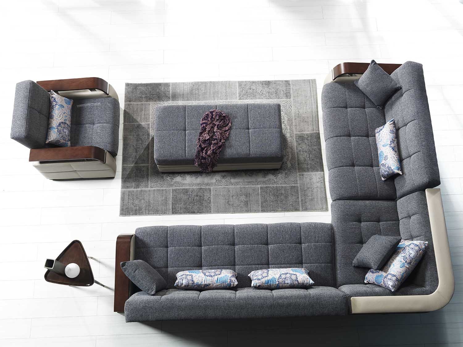 contemporary sectional sofa bed