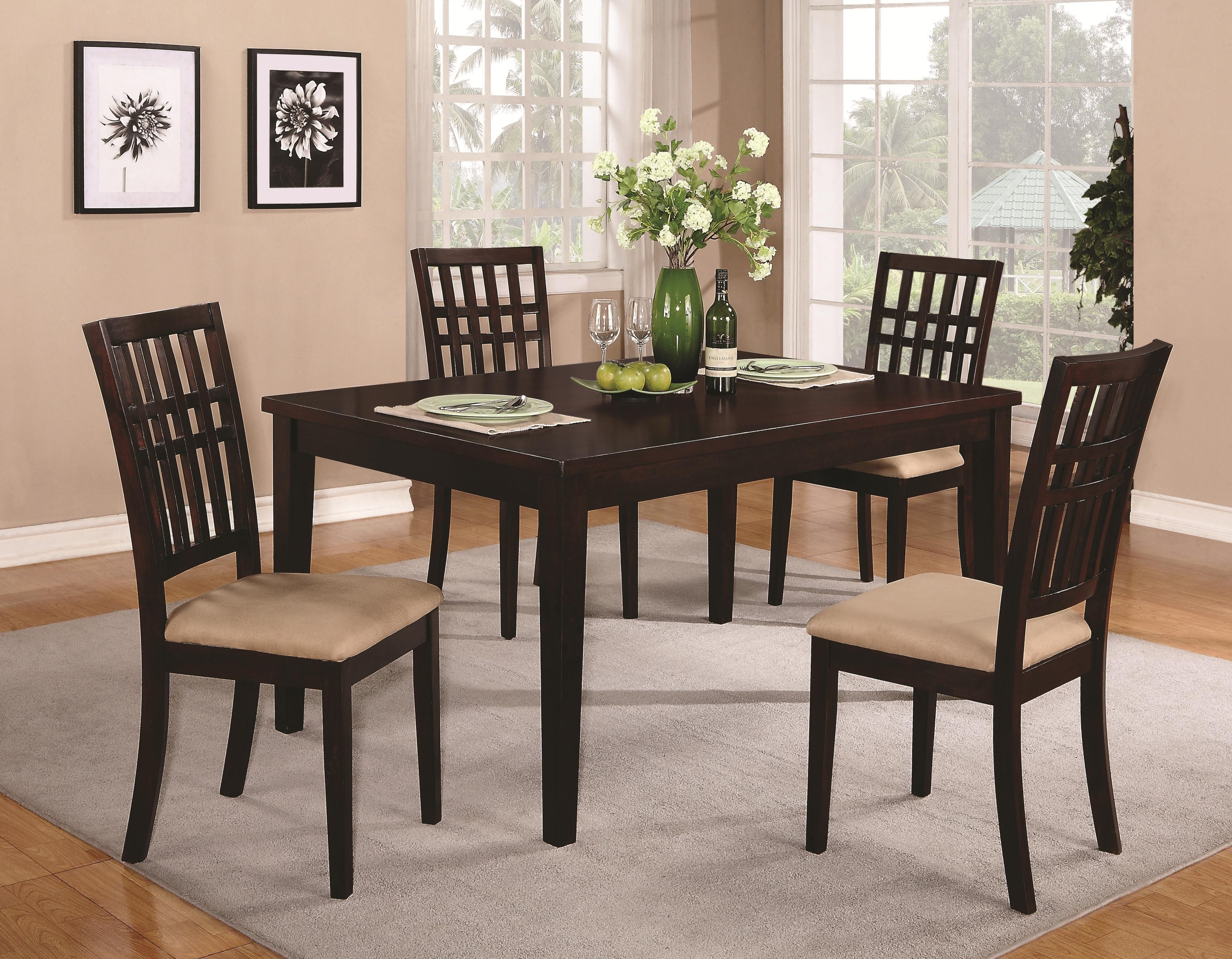 all wood dining room tables