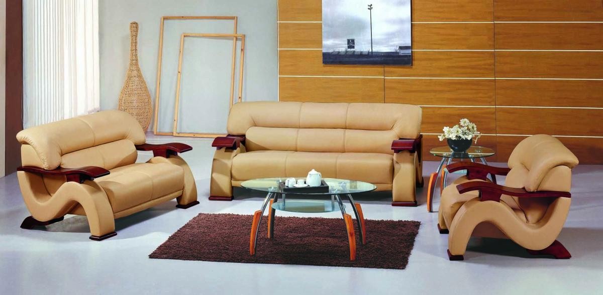 3302 Leather Sofa Set - Leather Sofa sets - Living Room Star Modern ...